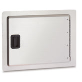 Single Access Door with Black Slam Latches